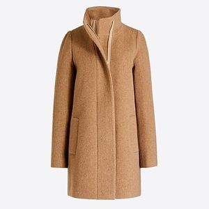 NWT J Crew City Coat 12 Heather Mushroom Classic